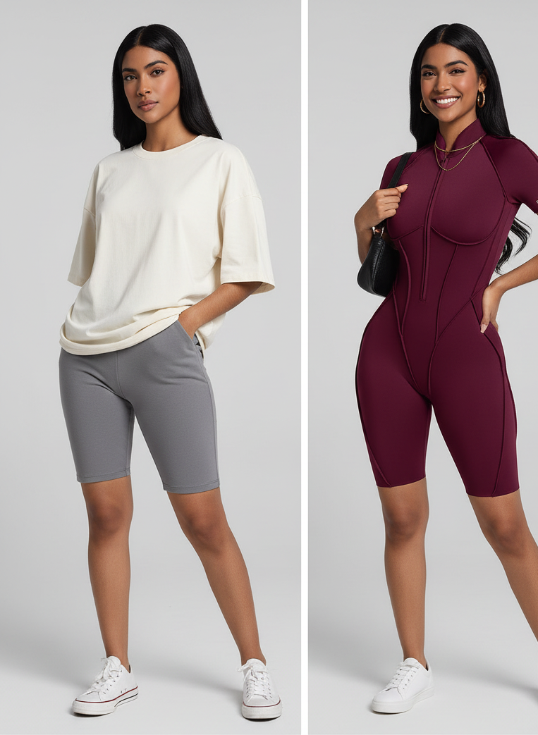 Catsuit Sleek Shorts