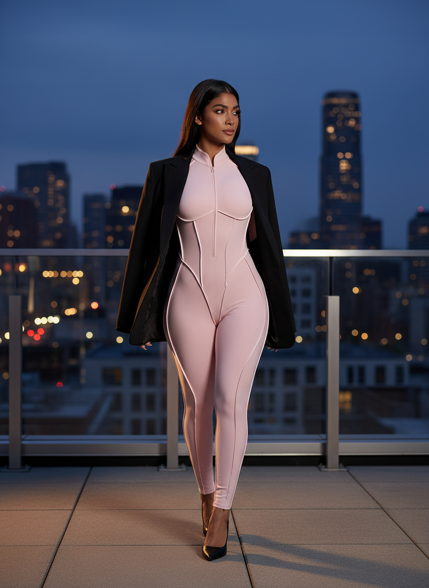 Catsuit Contour Stitch