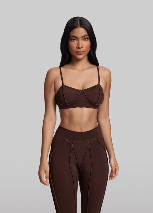 Bralette Contour Stitch